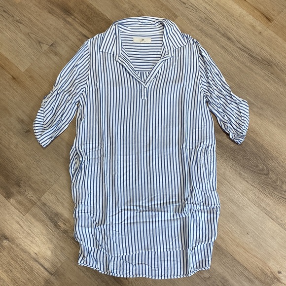 Thread & Supply Striped Shirt Dress - Picture 7 of 9